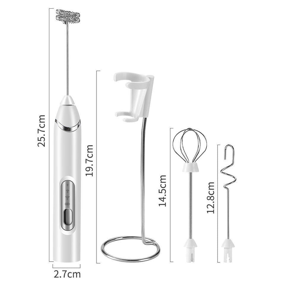 Fouet électrique à main rechargeable